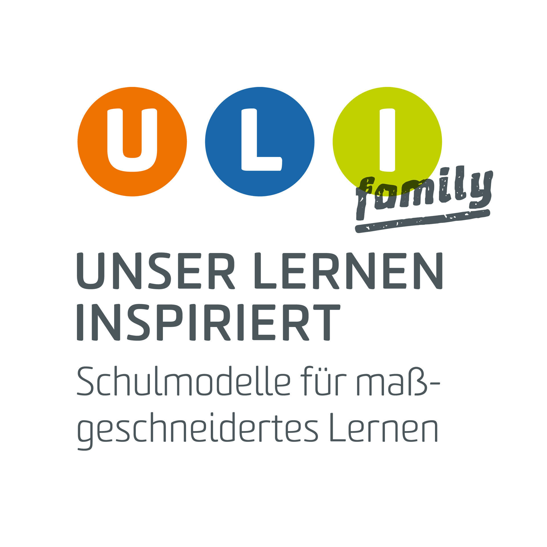 Logo ULI Family, Schulmodell des Schulwerks der Diözese Augsburg