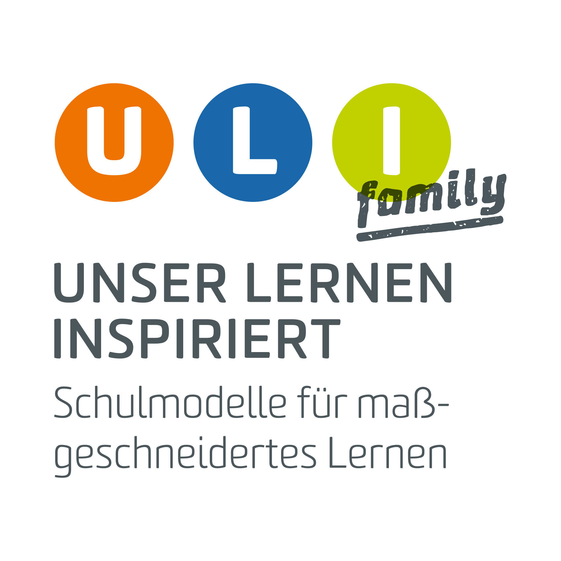 Logo ULI – Unser Lernen inspiriert, Schulmodell des Schulwerks Augsburg